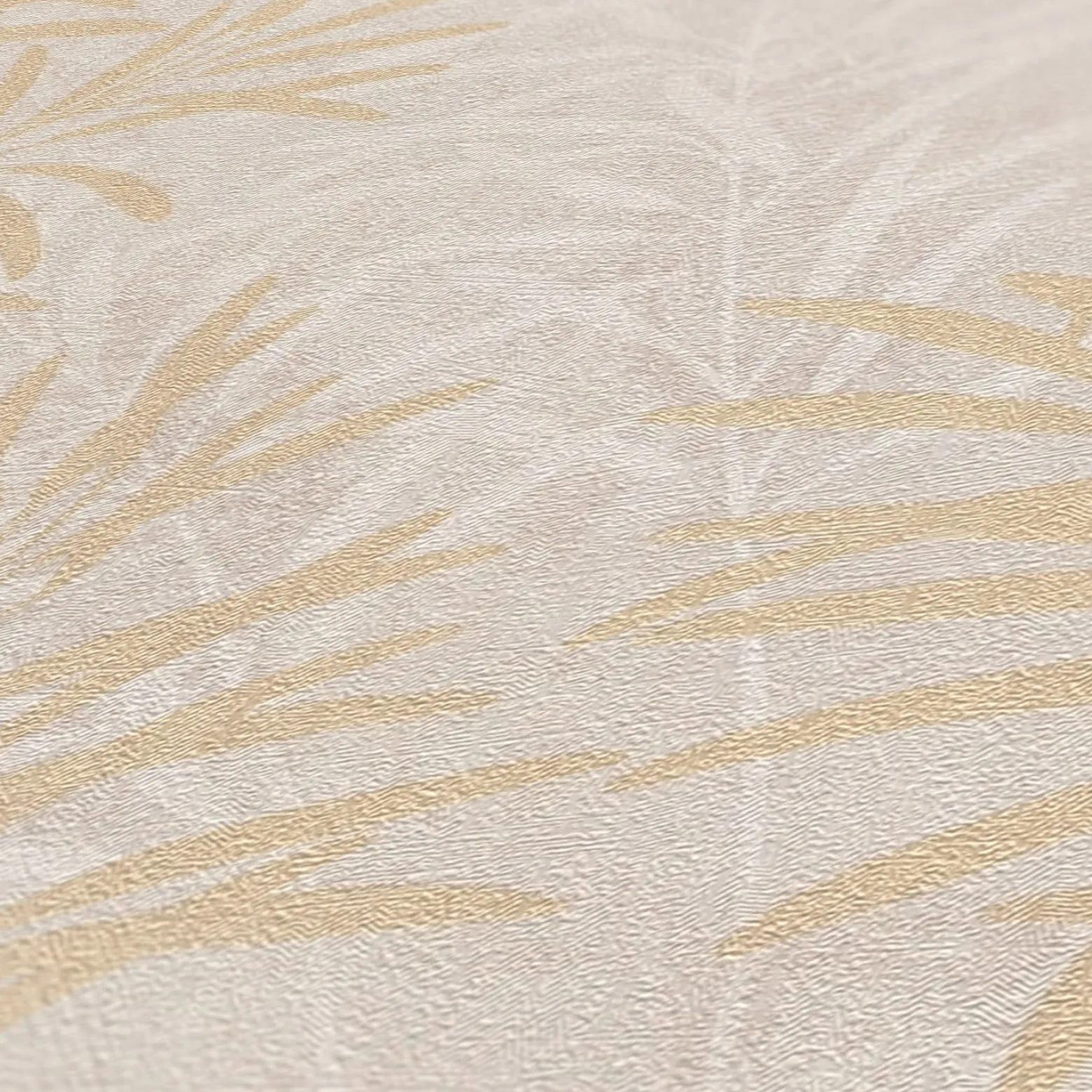 Vliestapete Floral Betonoptik Grau Gold Metallic 38919-3