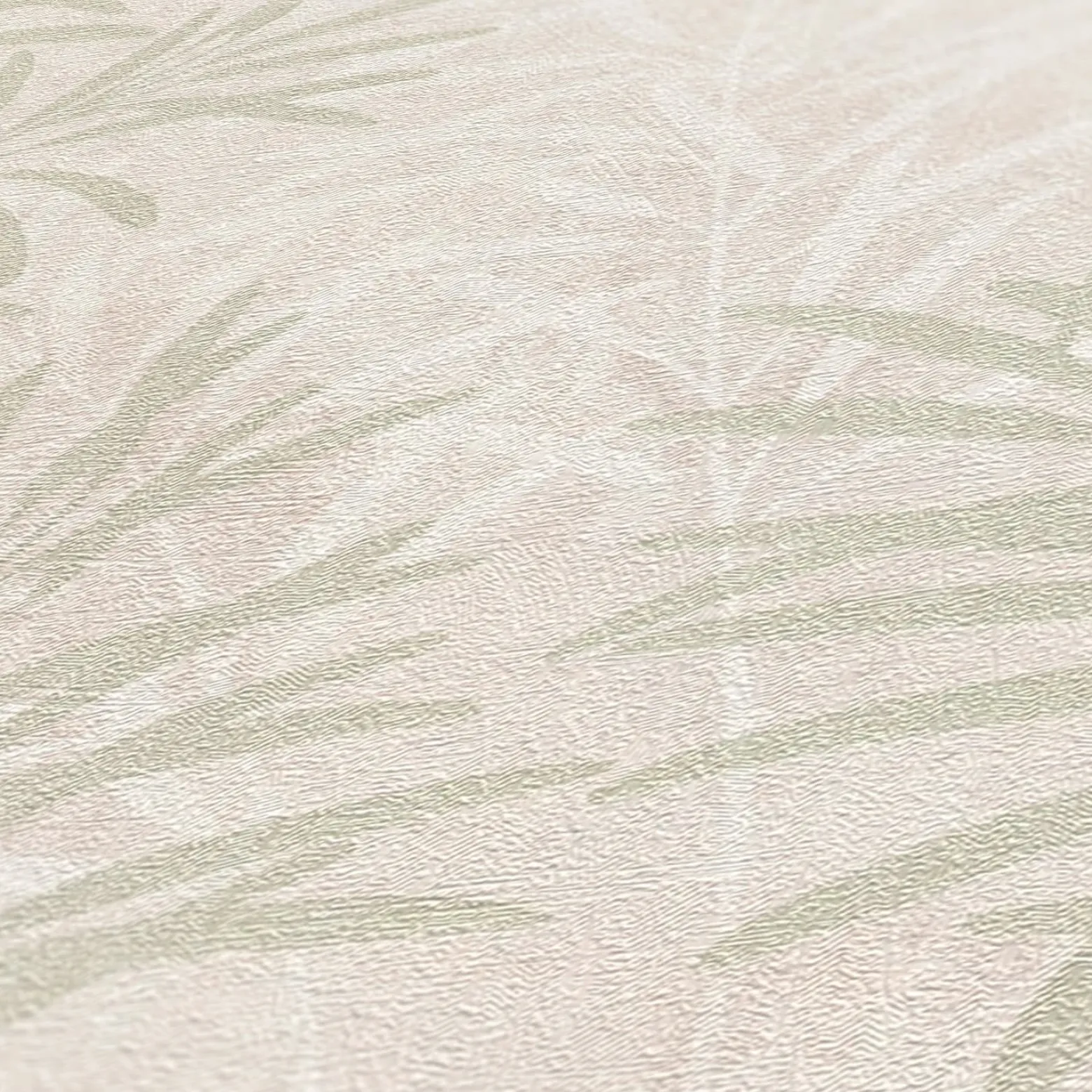 Vliestapete Floral Betonoptik Creme Grün Metallic 38919-4