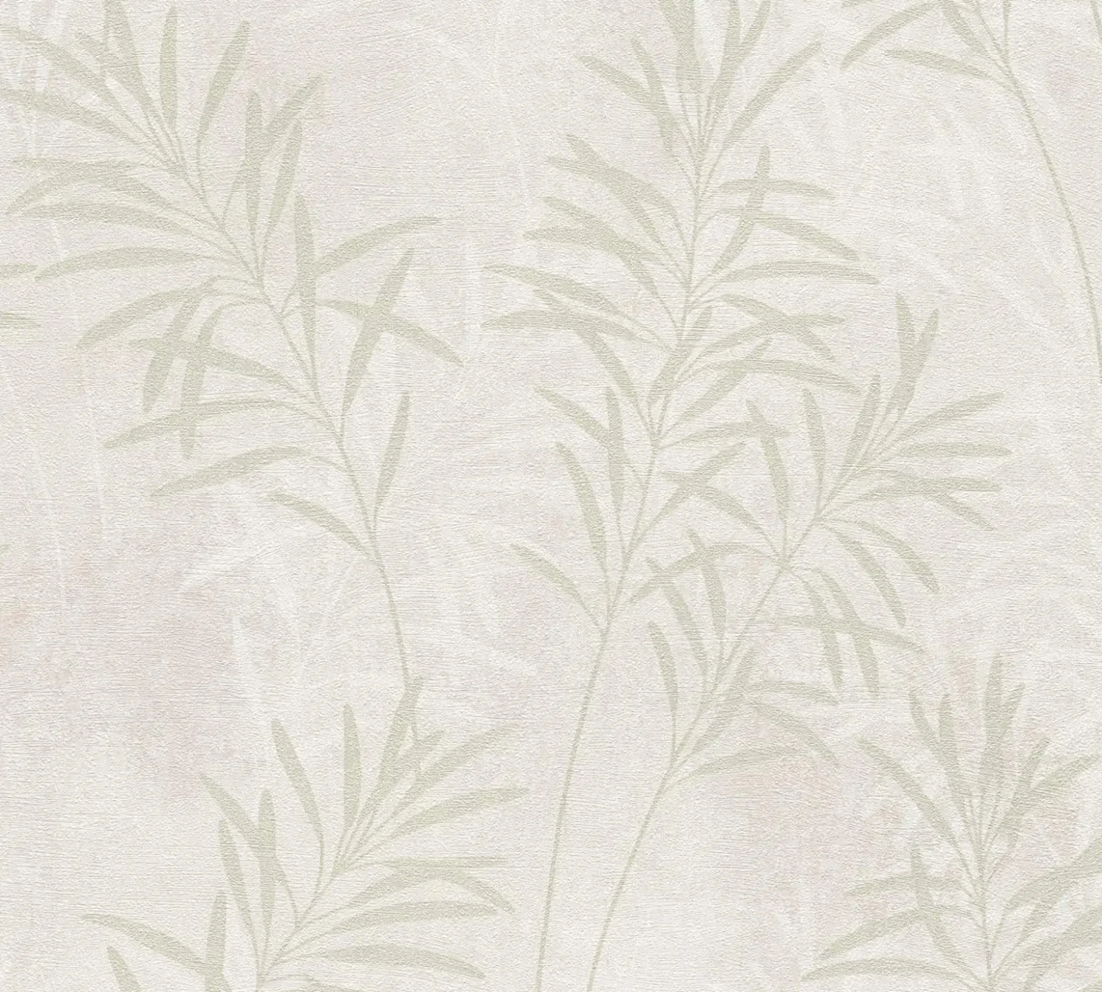 Vliestapete Floral Betonoptik Creme Grün Metallic 38919-4