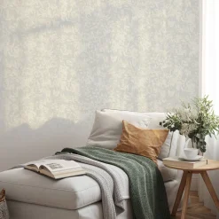 Vliestapete Floral Betonoptik Grau Creme 10435-10