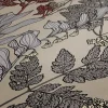 Vliestapete Floral Blätter beige rot grau 37751-2
