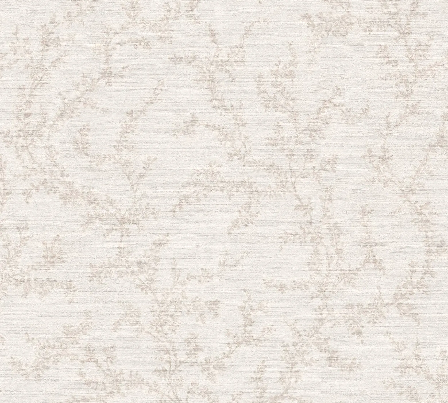 Vliestapete Floral Blätter Creme Taupe 79090-2