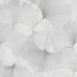 Vliestapete Floral Blätter Creme Silber Metallic 10470-31