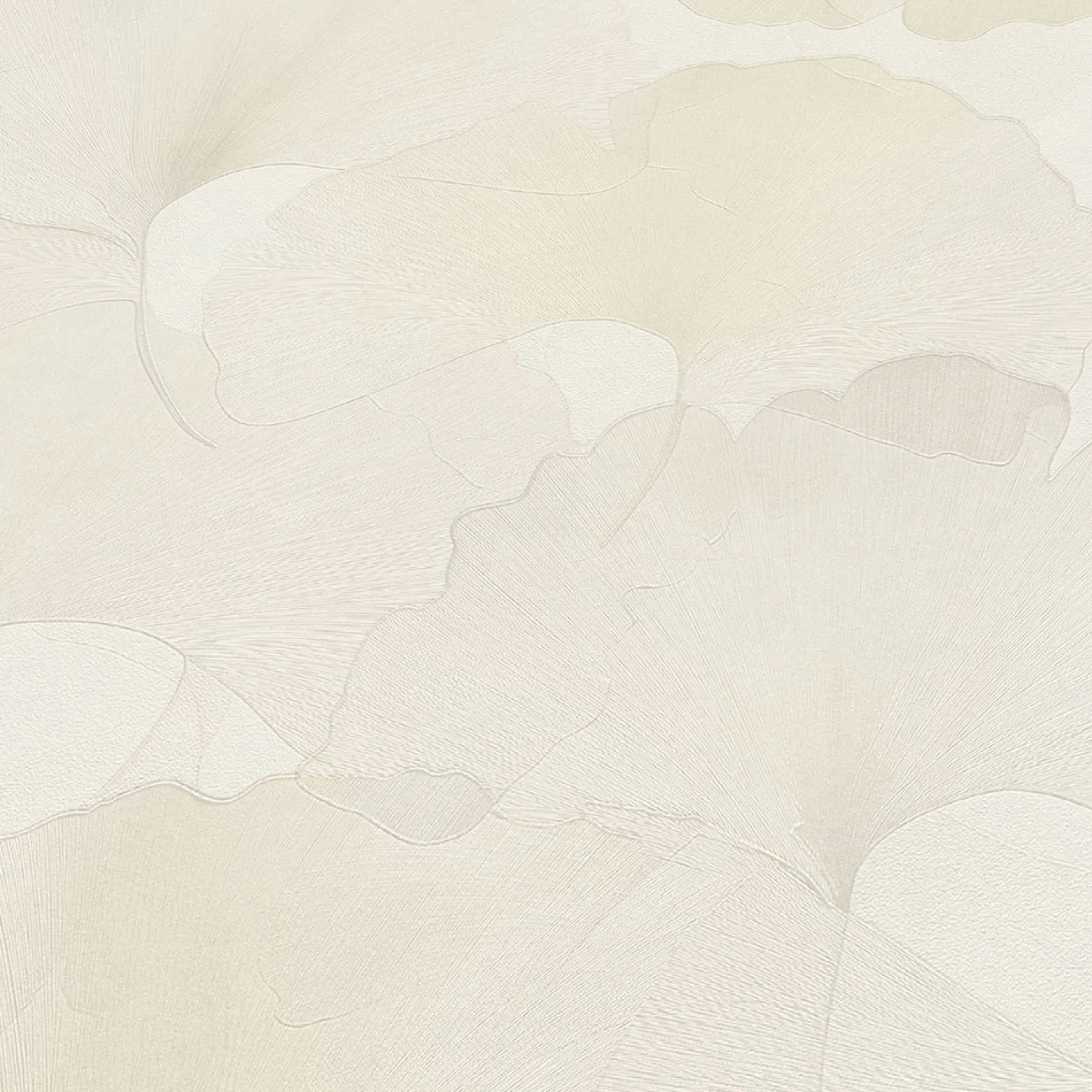 Vliestapete Floral Blätter Creme Glitzer 10470-14