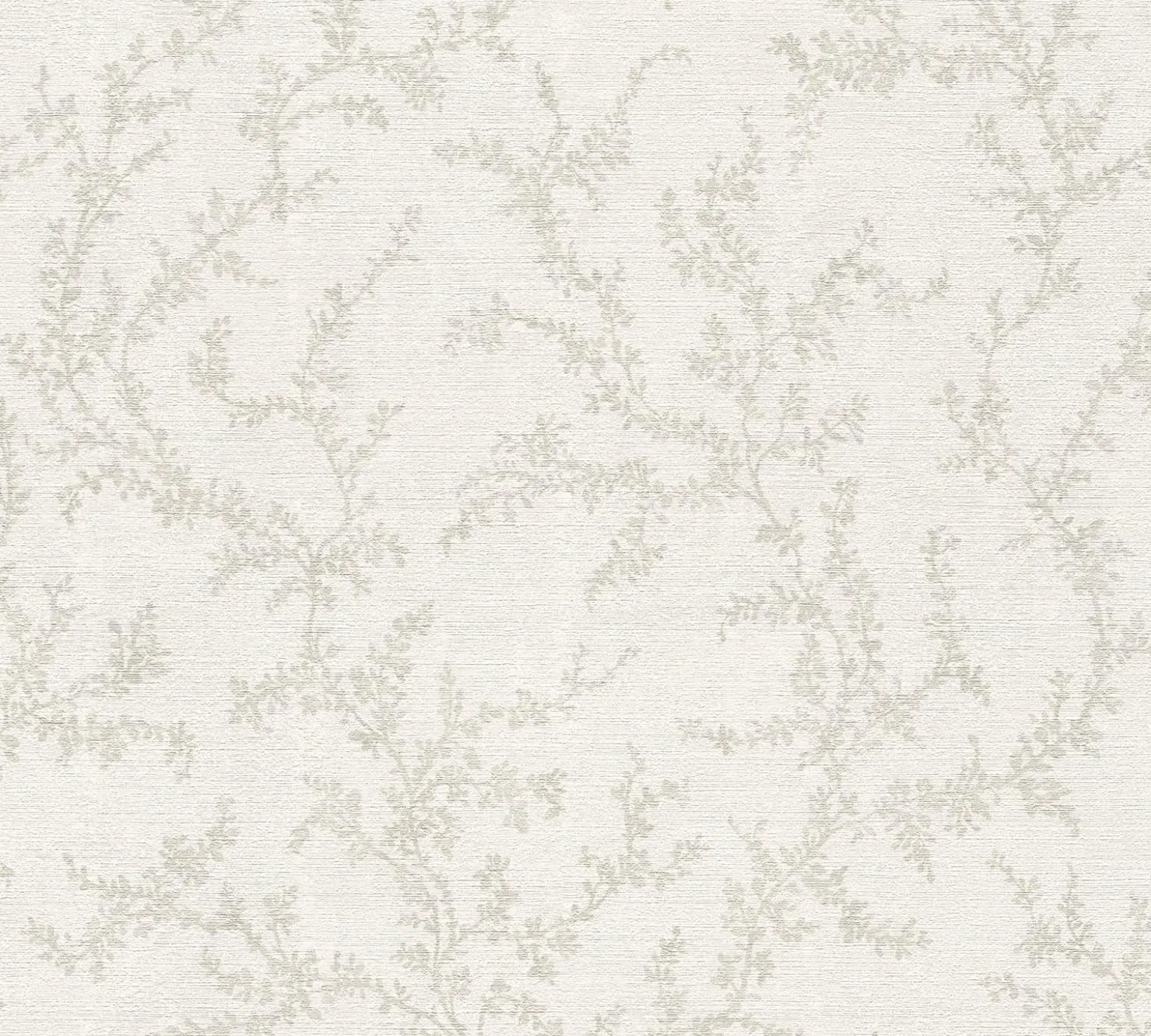 Vliestapete Floral Blätter Creme Grau 79090-3