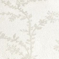 Vliestapete Floral Blätter Creme Grau 79090-3