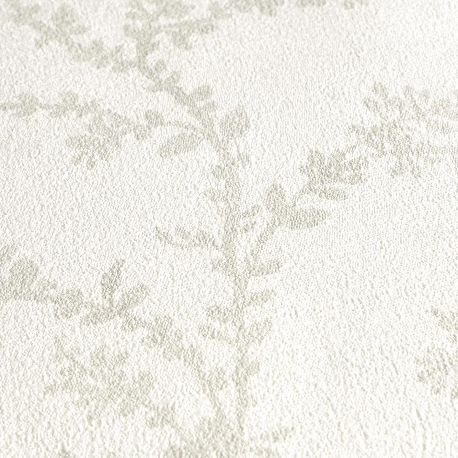Vliestapete Floral Blätter Creme Grau 79090-3
