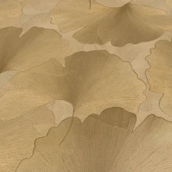 Vliestapete Floral Blätter Gold Metallic 10470-30