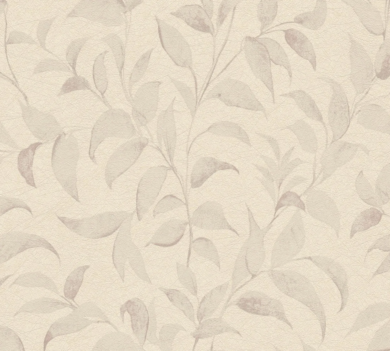 Vliestapete Floral Blätter Zweige Beige Grau 38962-5