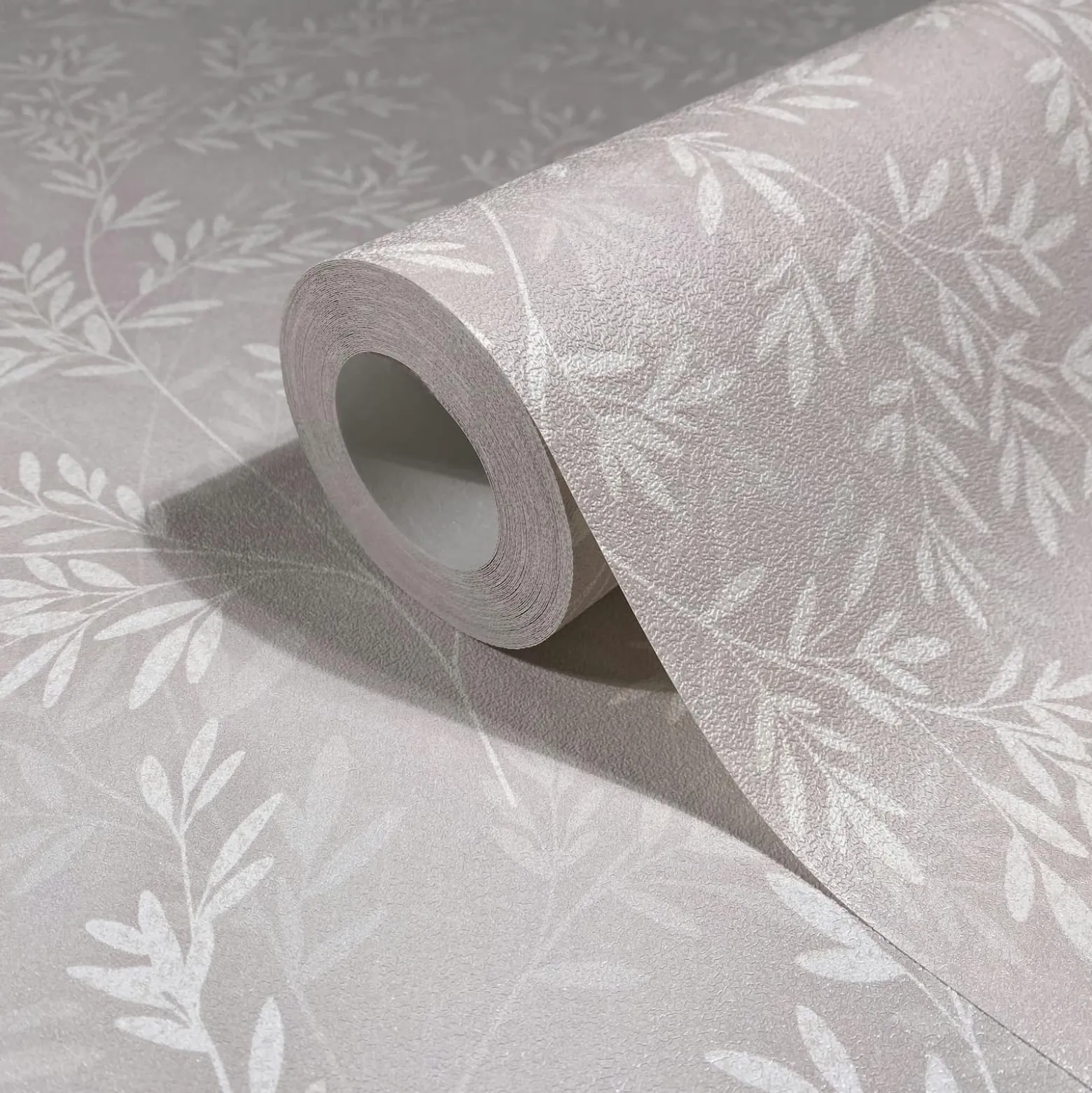 Vliestapete Floral Blätter Zweige Beige Creme 89026