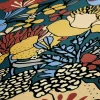 Vliestapete Floral Blumen dunkelblau bunt 37756-4