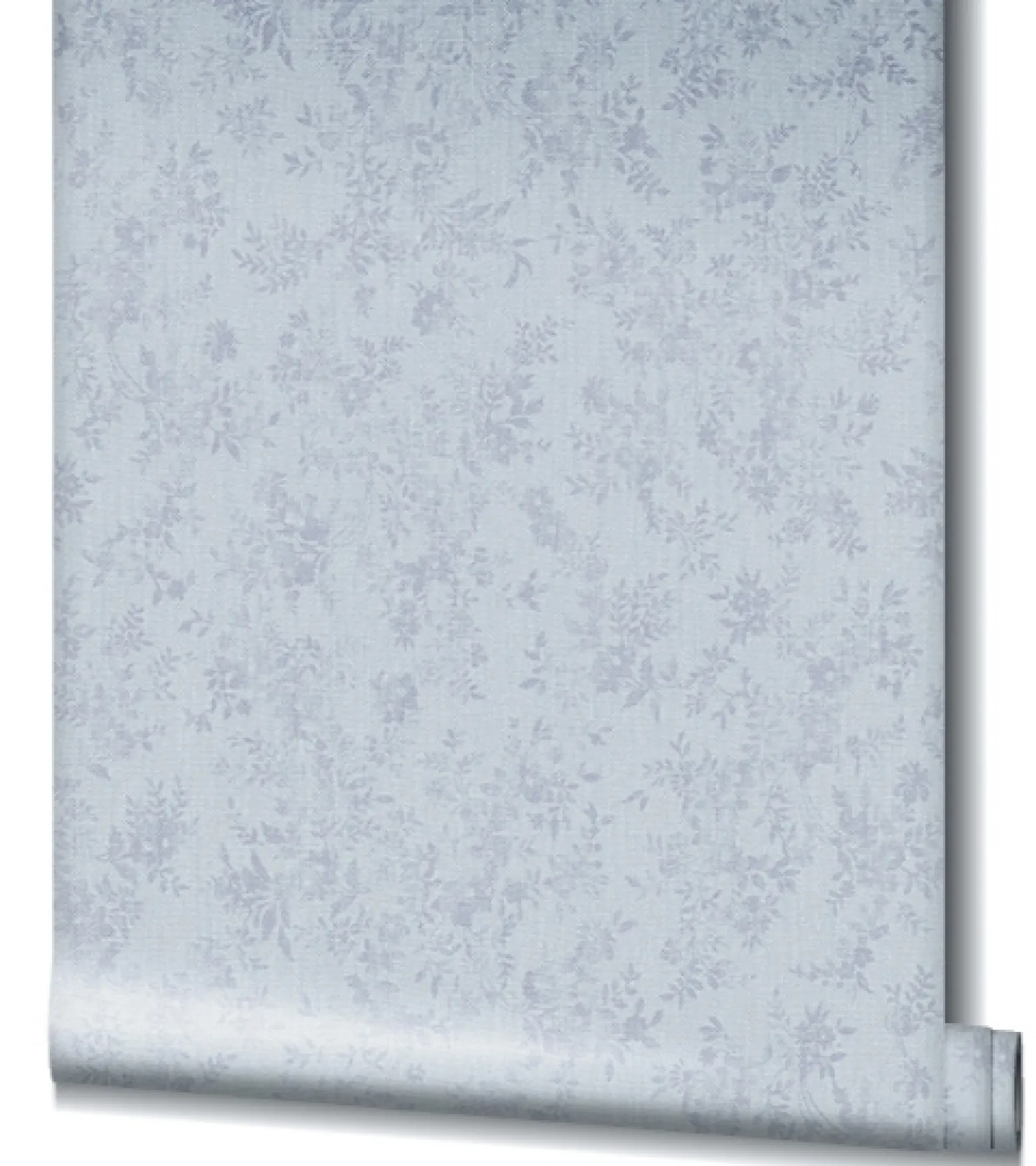 Vliestapete Floral Blumen Struktur Blau Weiß 82358