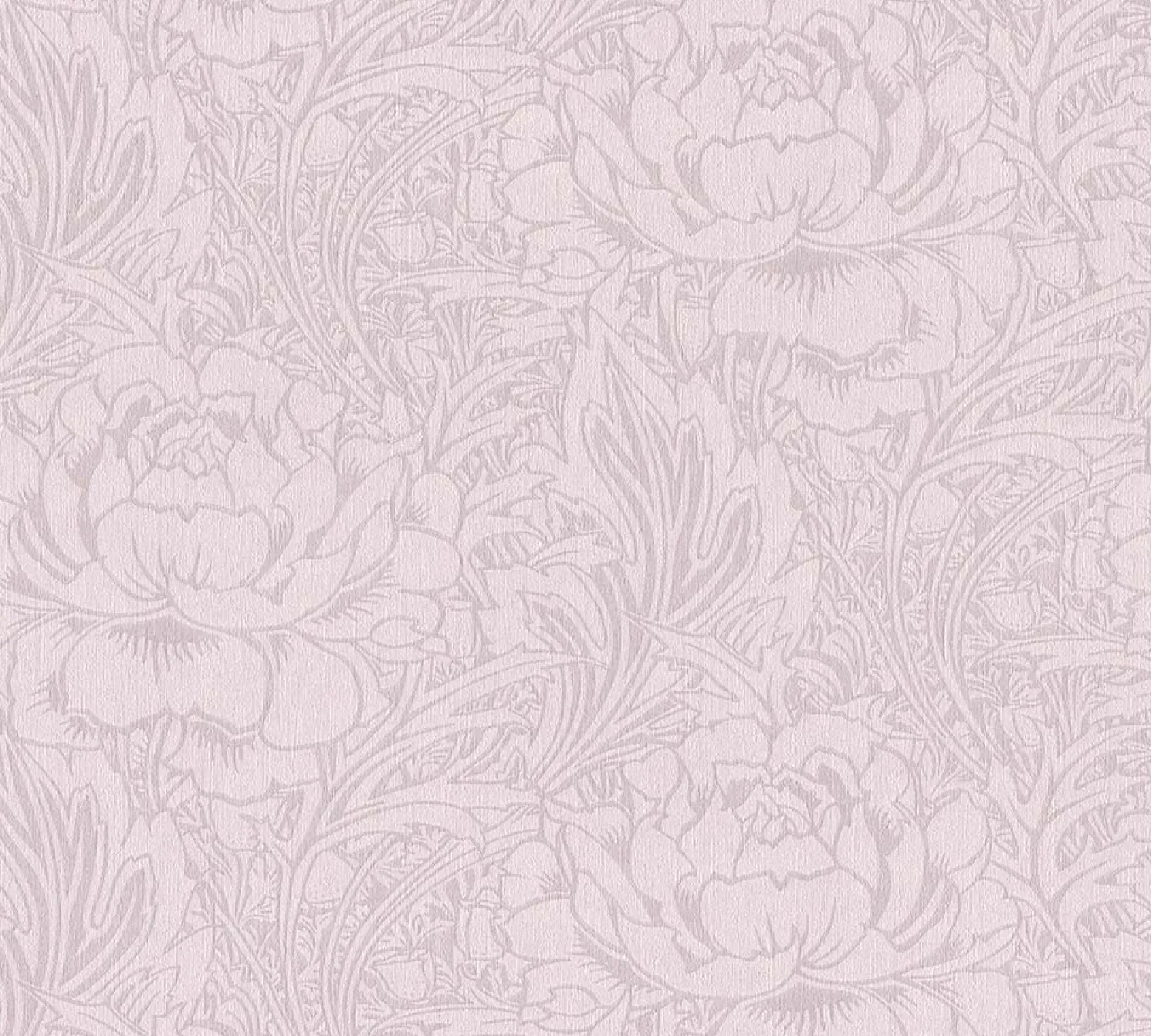 Vliestapete Floral Blumen Textil rosa 38092-2