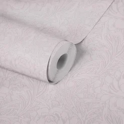 Vliestapete Floral Blumen Textil rosa 38092-2