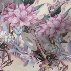 Vliestapete Floral Blumen Vintage beige bunt 38177-4