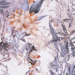 Vliestapete Floral Blumen Vintage weiß bunt 38177-2