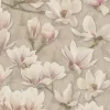 Vliestapete Floral Blume Zweige Braun Creme Rosa 39610-1