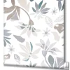 Vliestapete Floral Grafisch Weiß Grau Beige 47468