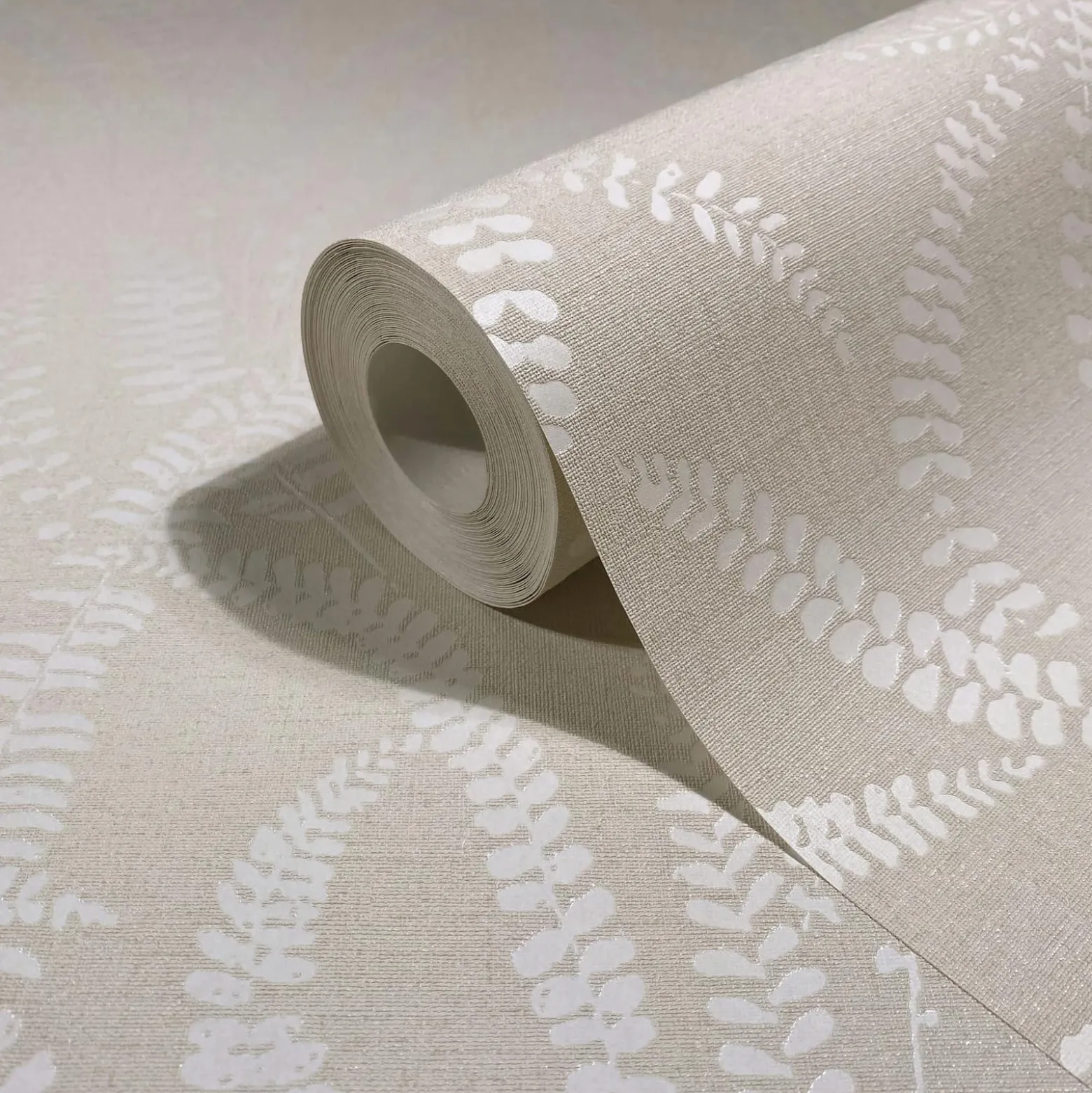 Vliestapete Floral Gräser Skandi Beige Creme 82504