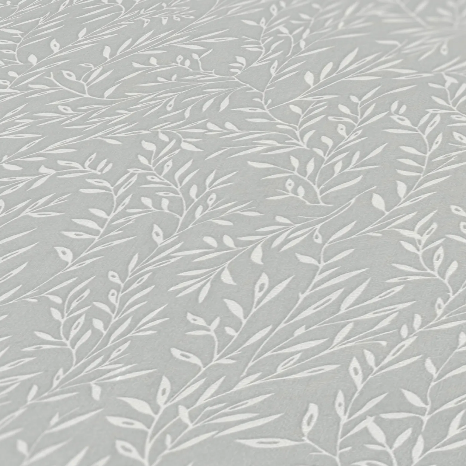 Vliestapete Floral Landhaus Stil Grau Weiß 39073-4
