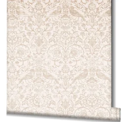 Vliestapete Floral Ornamente Grau Beige 47625