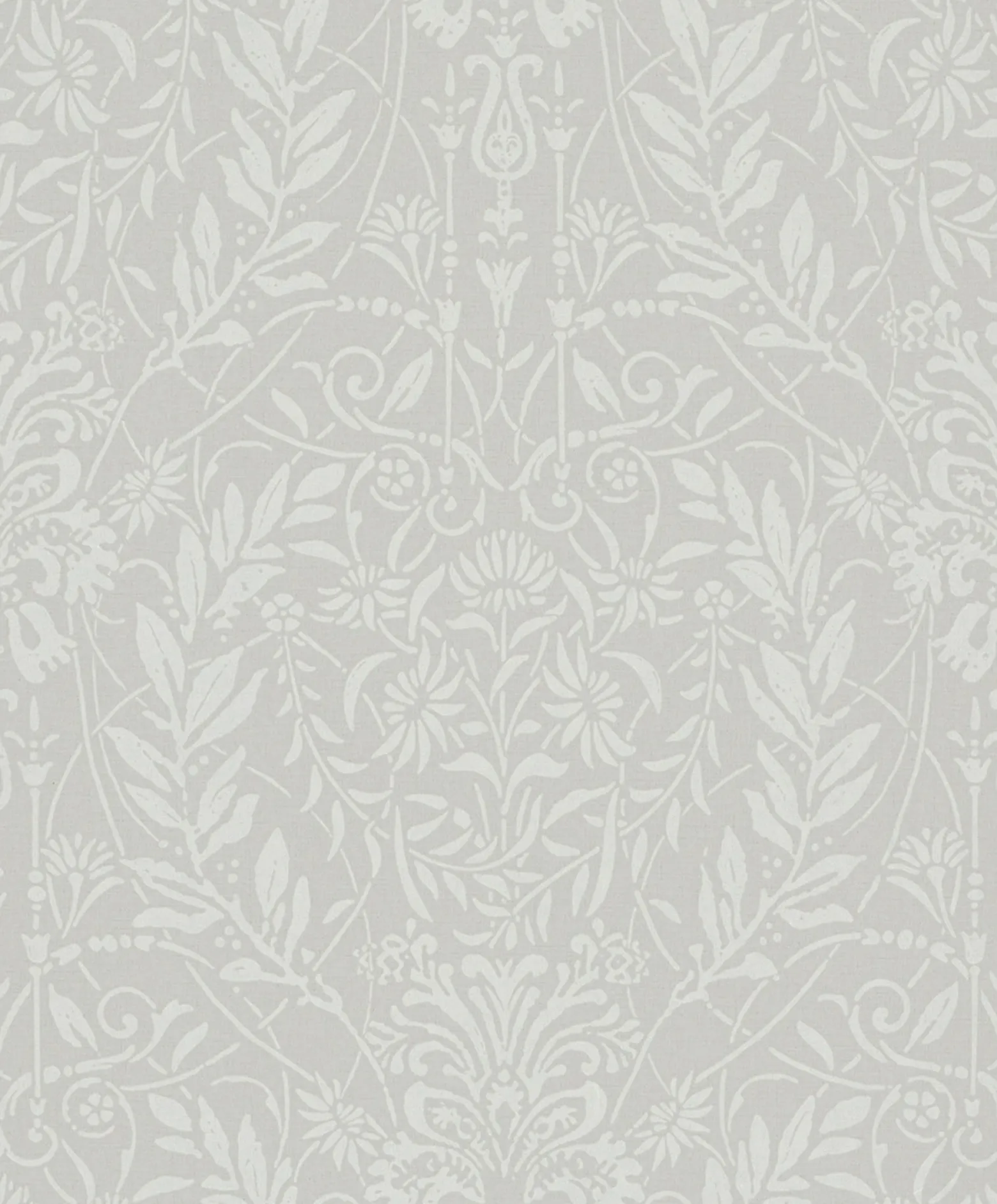 Vliestapete Floral Ornamente Beige Grau Metallic 82512