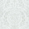 Vliestapete Floral Ornamente Grau Silber Metallic 82511