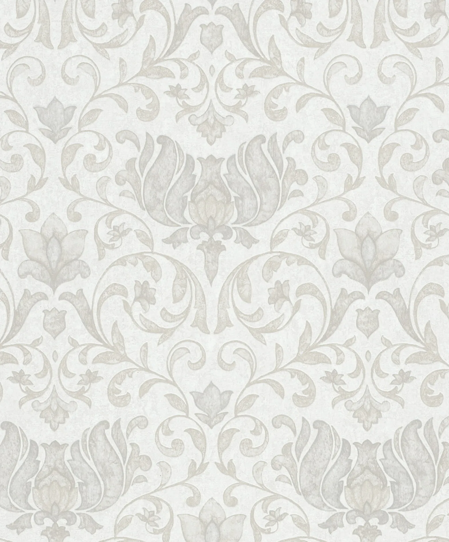 Vliestapete Floral Ornamente Creme Beige Grau 35168