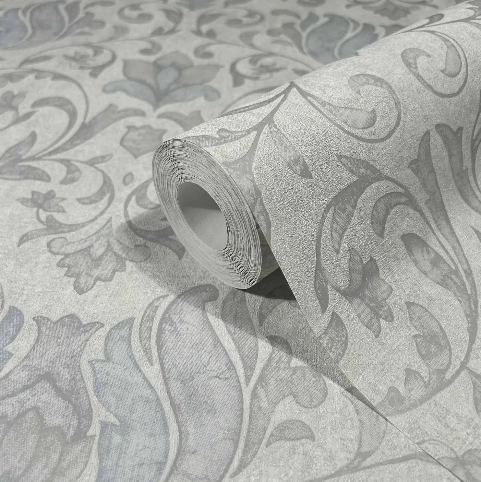 Vliestapete Floral Ornamente Creme Beige Grau 35147