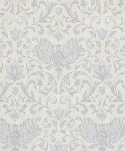 Vliestapete Floral Ornamente Creme Beige Grau 35147