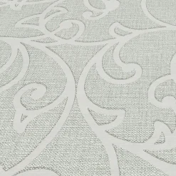 Vliestapete Floral Ranken Grün Creme Metallic 10467-24