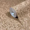 Vliestapete Floral Shabby Braun Gold Metallic 35533