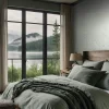 Vliestapete Floral Shabby Grau Blau Metallic 35529