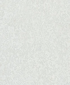 Vliestapete Floral Shabby Grau Blau Metallic 35529