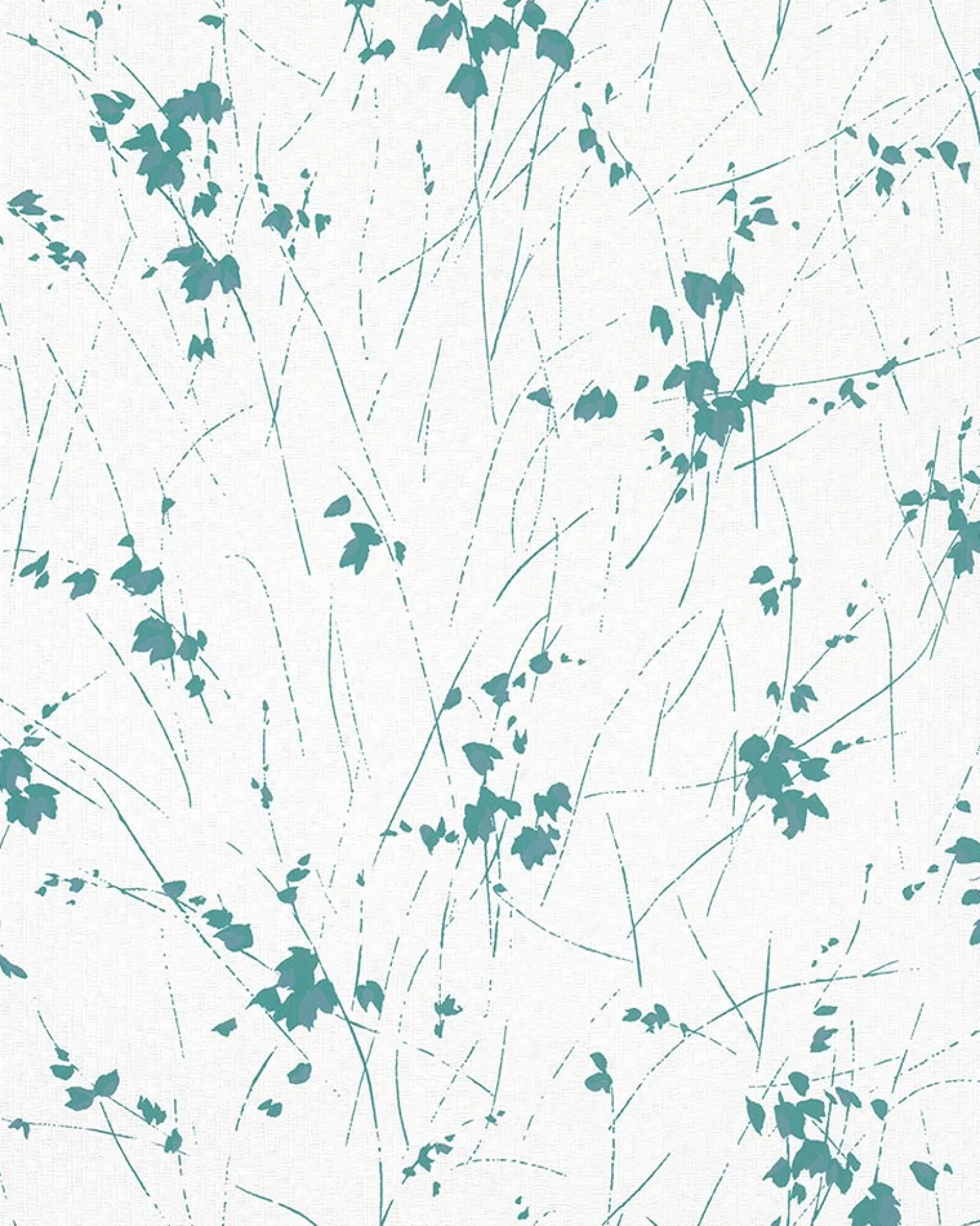 Vliestapete Floral Striche weiß grün Glanz 6749-20