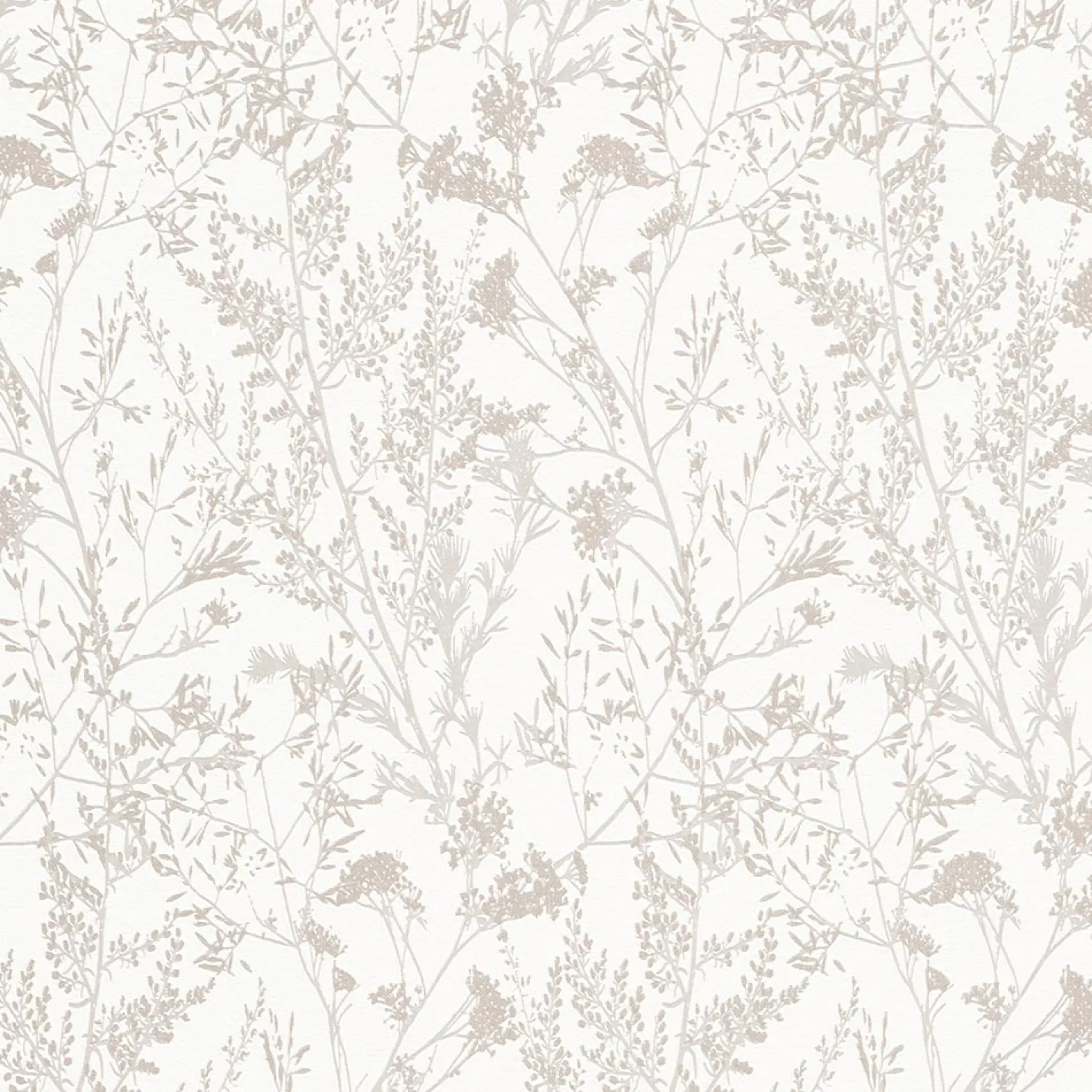 Vliestapete Floral Sträucher creme beige 10251-14