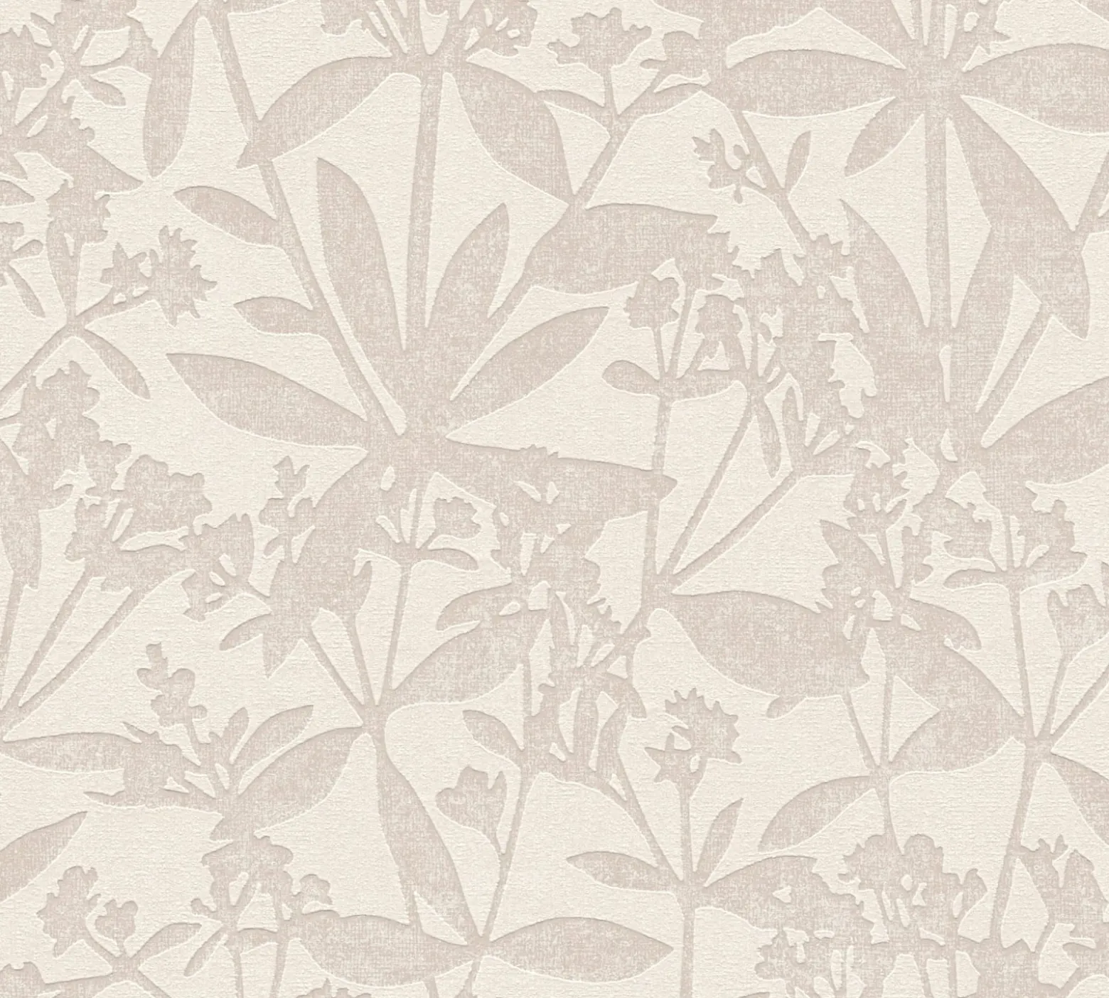 Vliestapete Floral Struktur Meliert Beige Creme 38924-1