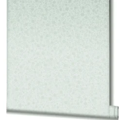 Vliestapete Floral Textiloptik Grün Blau 47645