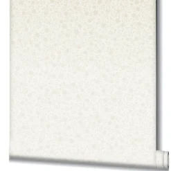 Vliestapete Floral Textiloptik Blumen Creme 47643