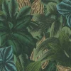 Vliestapete Floral Tropen Exotik Grün Gelb 39222-4
