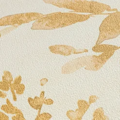 Vliestapete Floral Vintage Creme Gold Metallic 79061-4