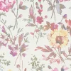 Vliestapete Floral Vintage Creme Rosa 79061-1