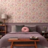 Vliestapete Floral Vintage Rosa Grün Lila 79061-3