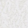 Vliestapete Floral Wildblumen Blau Grau Metallic 39546-2