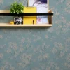 Vliestapete Floral Zweige Blau Beige Metallic 39548-5