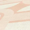 Vliestapete Formen Grafisch Rosa Creme 39536-5