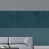 Vliestapete Geometrisch 3D Optik Raute Blau 34480