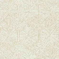 Vliestapete Geometrisch 3D weiß gold 38690-3