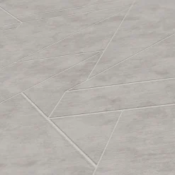 Vliestapete Geometrisch Grau Silber Metallic 39118-3
