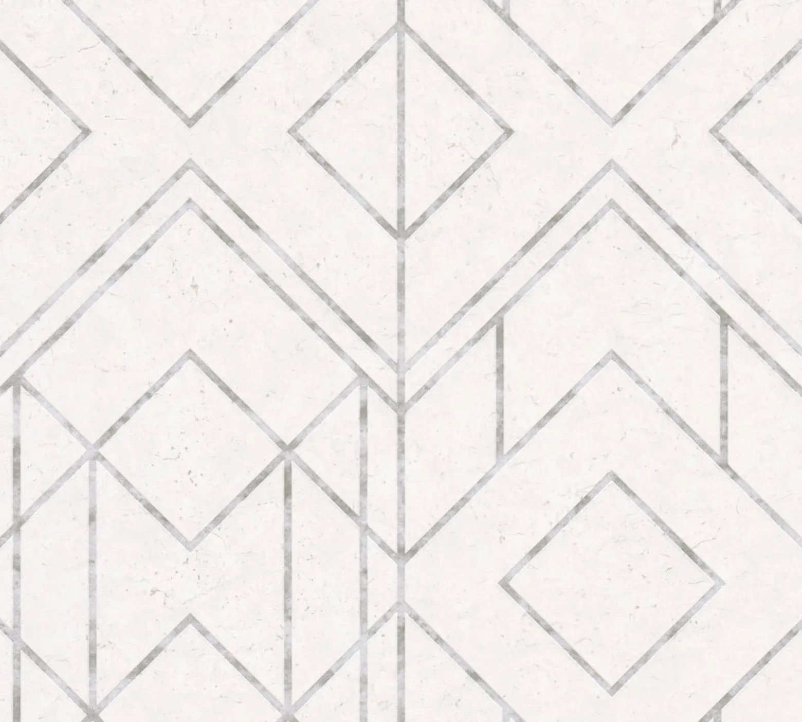 Vliestapete Geometrisch hellgrau silber Metallic 37869-1